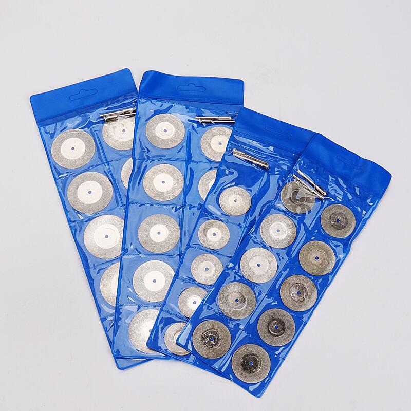 热销金刚石小切片牙磨片锯片金刚砂切片玉石石材瓷砖美缝工具电磨