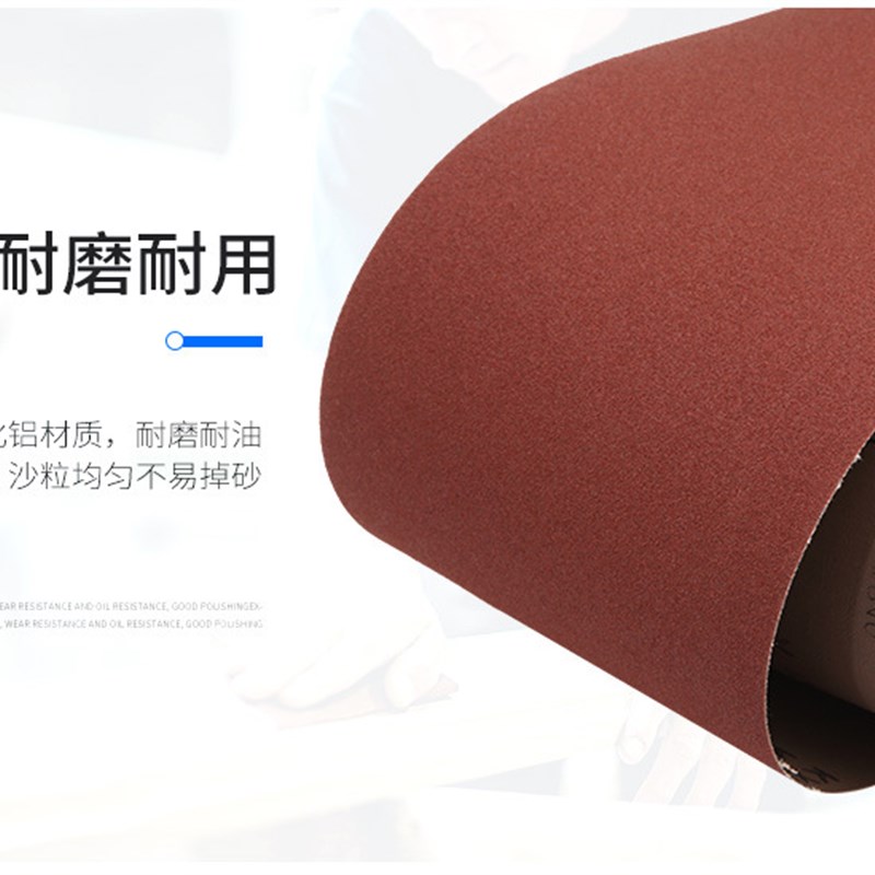 热销1820*120砂带金属不锈钢拉丝圆管打磨抛光除锈砂带机砂带KX16