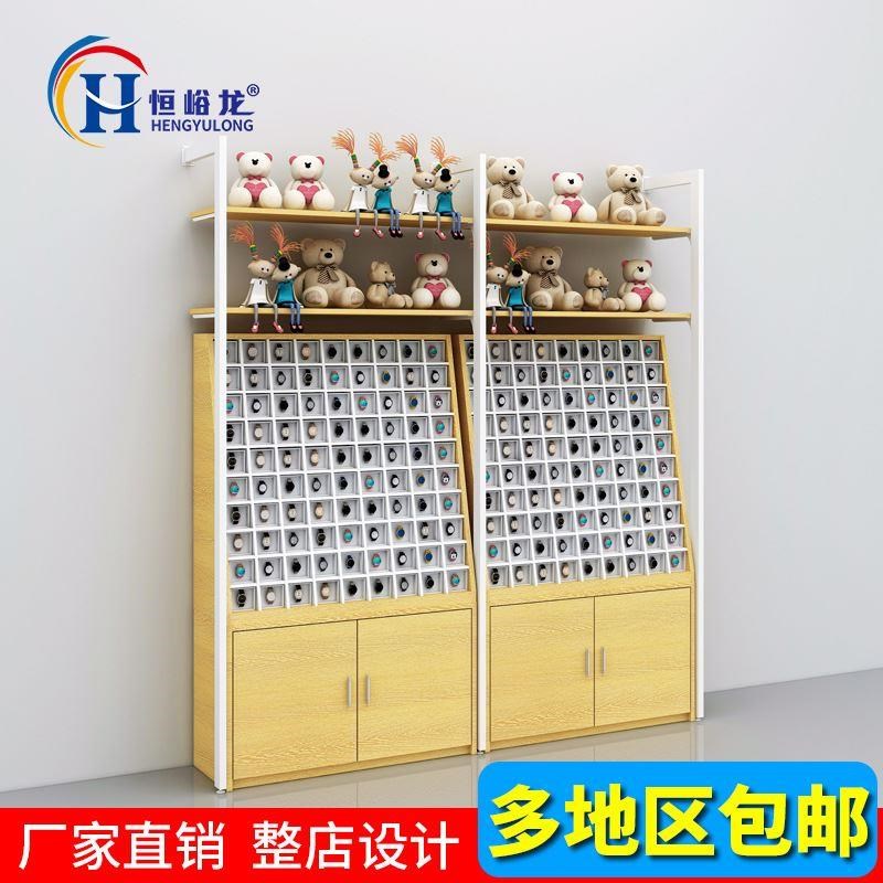 热销名创精品饰品店手表柜台展示柜小商品货架文具置物展示架