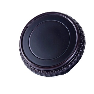 热销旋转竹木质陶瓷鱼缸花盆花瓶奇石头佛像酒坛香炉木托盘架防水