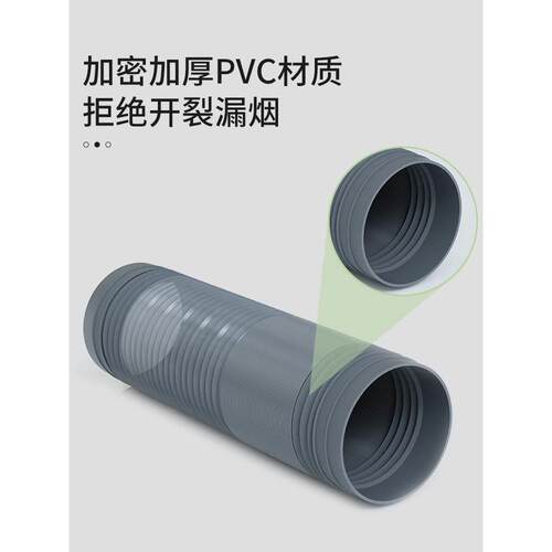 热销抽油烟机排烟管排气管排风管伸缩软管管道通风管吸排气扇出风