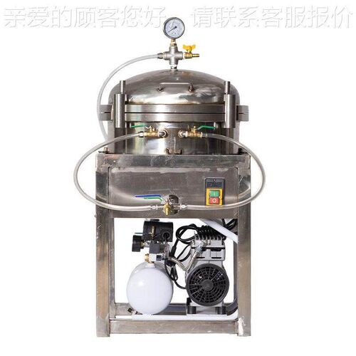 热销商花不锈钢气压滤油机多用功能真空过滤菜籽压生油DH460-2核