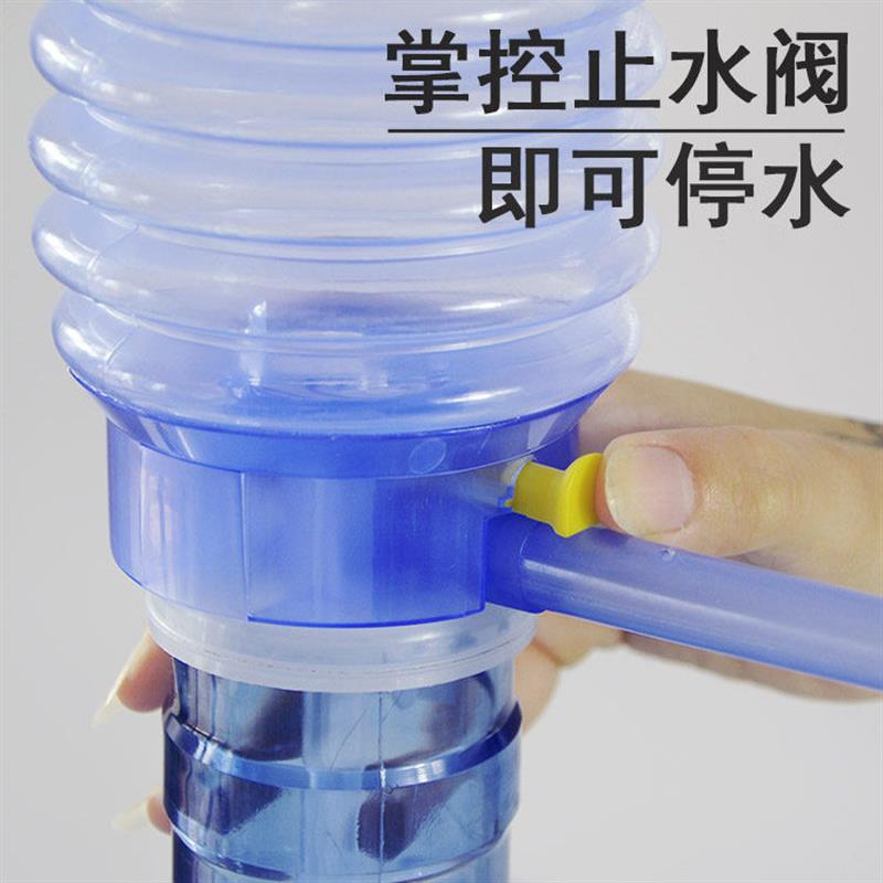 热销手压式抽水器纯净水桶出水手动压水器大桶饮水机家用桶装水矿