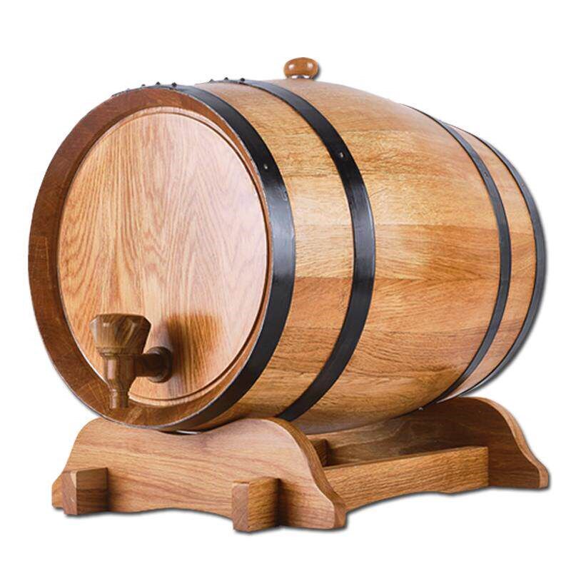 热销无胆烘烤橡木桶酒桶20L30L50L升空桶自酿红酒萄酒实木酒葡桶