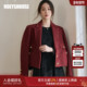 新年专供款 罗衣洋气红色通勤短外套2025冬小香风粗花呢西装 11417