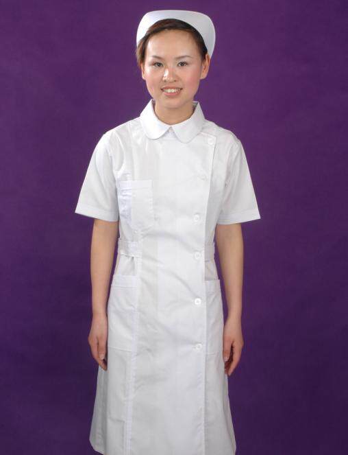 专业护士服 分体 短袖护士服 粉色护士服 医用护士服x-66圣兰心