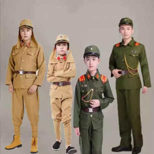 汉奸服装土匪服上海滩斧头帮舞台演出汉奸翻译官抗战表演演出服装