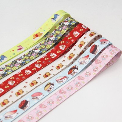 15cm维尼熊加厚双面口罩涤纶带