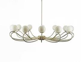 摩登巴比隆玻璃灯现代简约吊灯创意个性别墅售楼部工程灯具定制