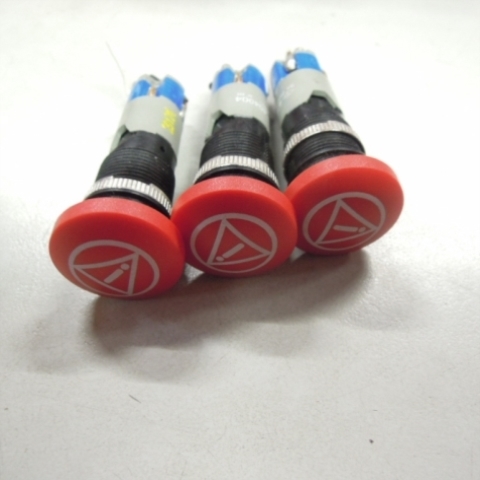 SWISS瑞士高端设备专用红色圆按钮开关404004 5A 250V