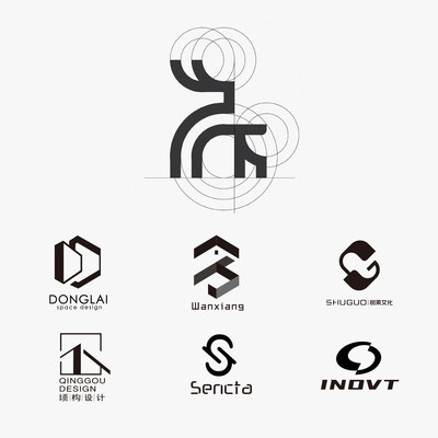 原创logo设计品牌企业公司商标卡通头像字体标志餐饮图标定制设计