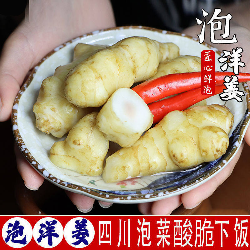 香辣洋姜咸菜四川泡菜泡洋姜鬼子泡洋姜开味下饭菜新鲜泡菜酱菜