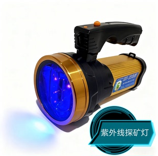 大功率白钨紫光灯探钨灯找钨照白钨探矿乌矿钨矿灯ZGD-12S紫外灯