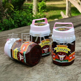 泰国代购林真香辣椒油辣椒酱红辣椒酱300克KONGSEM辣椒酱