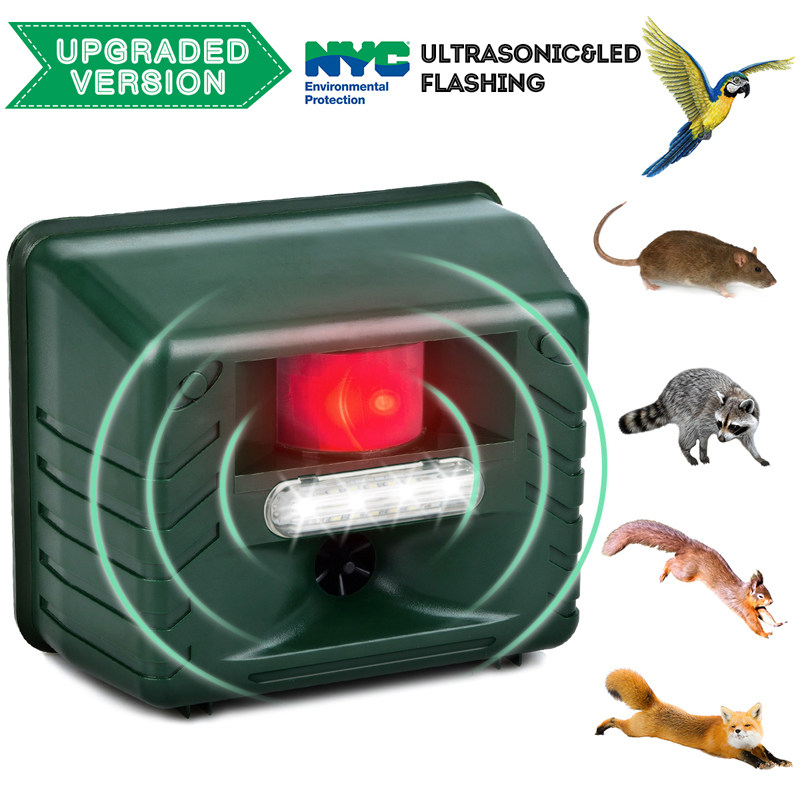 驱狗猫驱黄鼠狼超声波驱鼠器新品图片