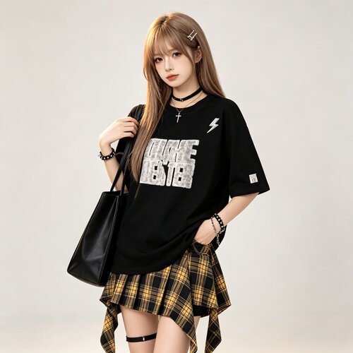 DUKE+DEXTER纯棉宽松超好看短袖