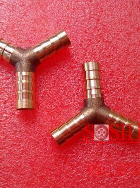 燃气管子分接三通器 家庭燃气灶通用配件 铜三通 三分头c7bQdd9X