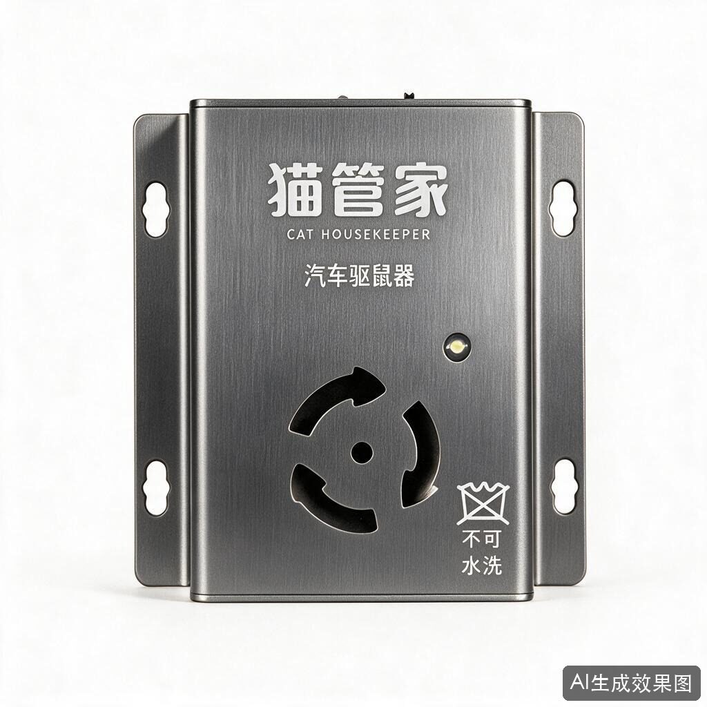 猫管家超声波车载驱鼠器省电