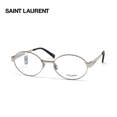 SAINT LAURENT/圣罗兰眼镜架金属椭圆近视光学镜框男女SL 692 OPT