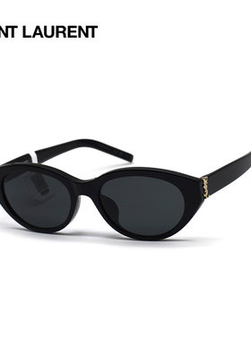 SAINT LAURENT/圣罗兰墨镜板材椭圆形时尚太阳镜男女 SL M148/F