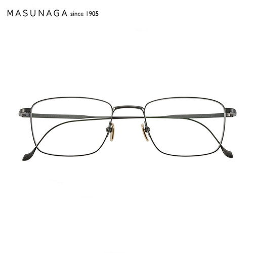 日本手工Masunaga纯钛眼镜架超轻