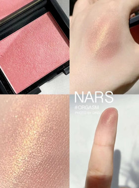 NARS/纳斯新版高潮腮红Orgasm 4013细闪蜜桃色自然修饰轮廓正品