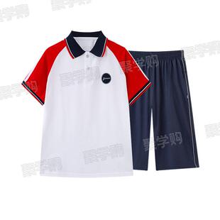 济南市槐荫区小学校服套装夏季短袖套装（学校统一校服）