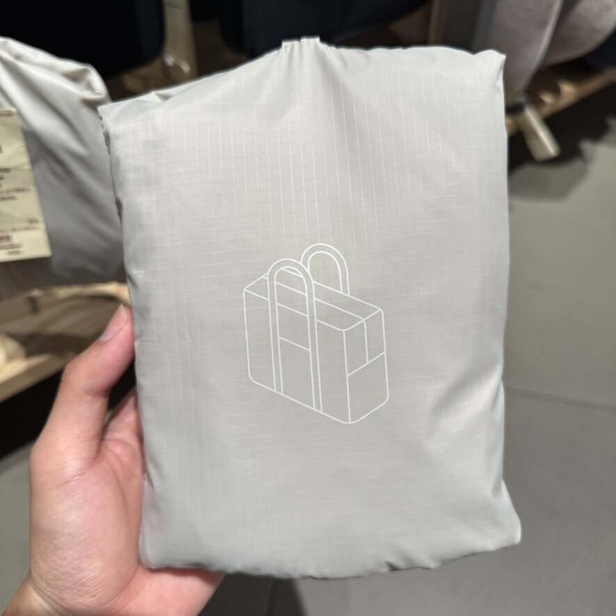 无印良品折叠大容量轻量行李袋