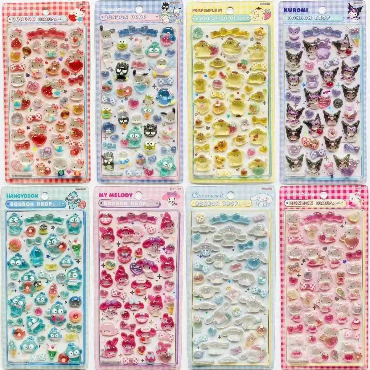 3D立体贴纸儿童卡通立体贴花装饰贴纸水晶浮雕滴胶库洛米可爱贴纸,文具电教/文化用品/商务用品,贴纸/立体贴纸,淘宝优惠券,粉丝福利购,淘宝优惠卷