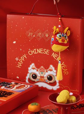 年货礼品包装新春手提盒套装