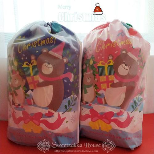 5个日本圣诞礼品零食包装袋
