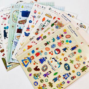 日本表现社新品设计师透明贴纸 高旗将雄 浅野 布川爱子