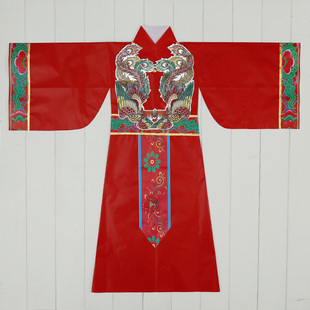 王母娘娘凤袍纸衣仙家衣服无生老母仙衣长袍纸袍神明长裙手工定制