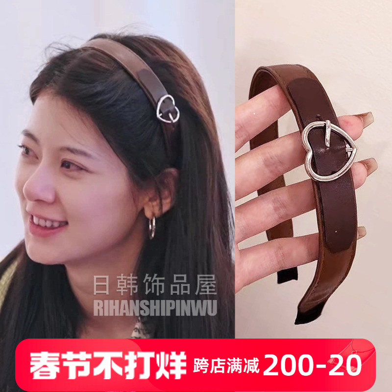 花儿与少年赵昭仪同款发箍发夹爱心甜酷质感刘海夹新款发饰甜美潮