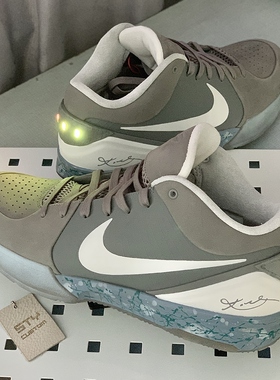 STY定制Nike Zoom Kobe 4 zk4 科比4代白金篮球鞋 MAG耐克发光鞋