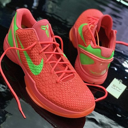 定制Nike Kobe 6 ZK6 科比6 反转青蜂侠耐克实战篮球鞋 赵睿同款
