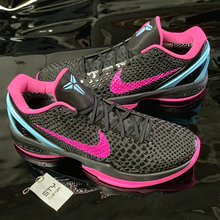 STY定制Nike Zoom Kobe 6 ZK6青蜂侠黑粉科比6耐克实战篮球鞋新款
