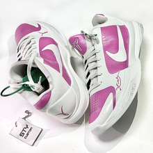 STY定制Nike Kobe5 ZK5 ZK6白粉骚粉科比5实战低帮篮球鞋耐克新款