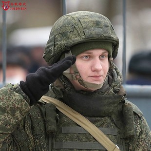 冷战直采俄军公发VKBO双层羊毛混纺冬季防寒毛线战术手套户外制式