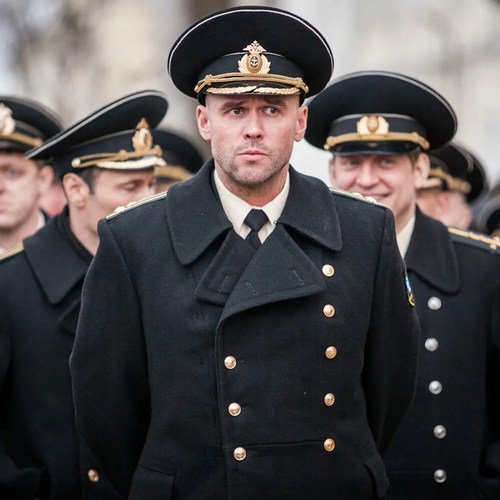 冷战复刻苏联海军军官冬礼服大衣