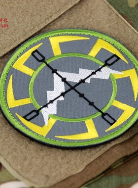 俄罗斯军迷士气章 俄军特种兵科洛夫战术臂章 塔科夫惩罚者魔术贴