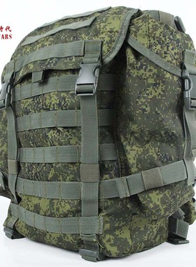 冷战时代 复刻俄军6sh117战术背包 俄罗斯小绿人巡逻双肩包3D包