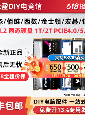 致态 ti7100  佰维 WD 金士顿 宏碁GM7  1T 2T固态M.2硬盘SSD铠侠