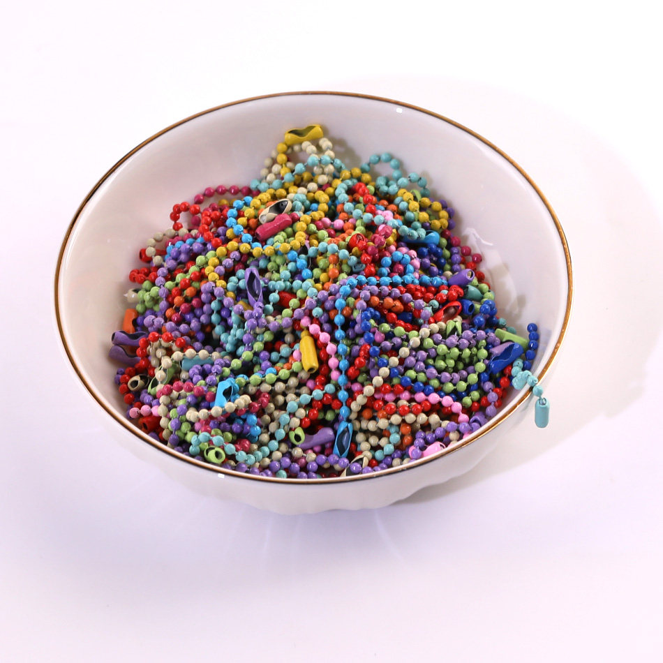 烤漆彩色2.0细款圆波珠链 diy饰品配件咕卡吊牌链钥匙扣挂件材料,饰品/流行首饰/时尚饰品新,其他DIY饰品配件,淘宝优惠券,粉丝福利购,淘宝优惠卷