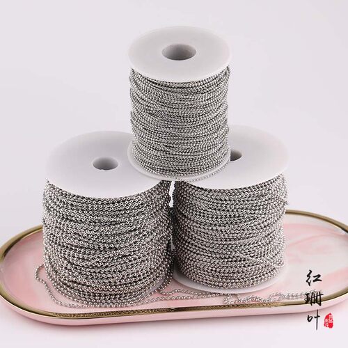 吊牌链珠链铁质项链手链