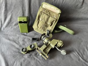 保真70年代国造苏联RPG7型望远镜测风仪光学刻度镜光学仪器测距仪