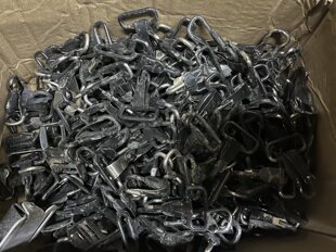 保真旧货70年代苏联AK74背带挂钩俄罗斯AK金属弹簧钩改装背包卡扣