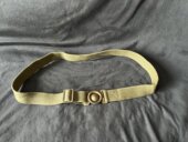 帆布腰带 礼宾腰带工装 保真老货70年代65式 帆布腰带铜卡扣老艇海版