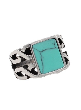 欧美方形钛钢戒指指环钛钢时尚男