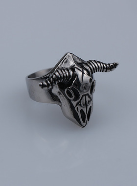 男款戒指钛钢时尚生肖戒指指环